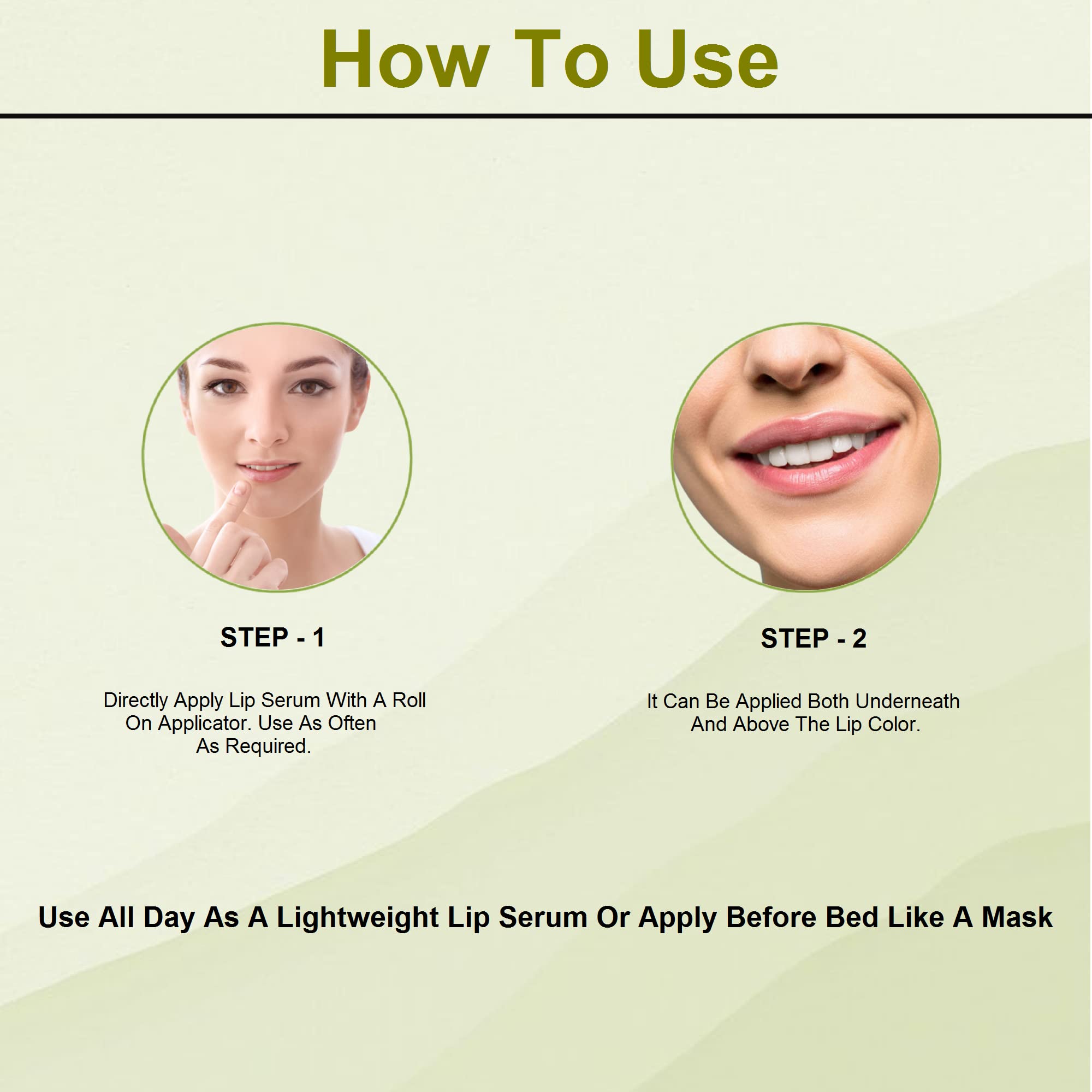 LA'BANGERRY Natural Lip Care Serum - Hydrating & Moisturizing Treatment for Dry Lips | Cruelty-Free, Paraben-Free Formula for Fuller, Beautiful Lips (10ml) | Perfect for Daily Lip Care & Nighttime Treatment