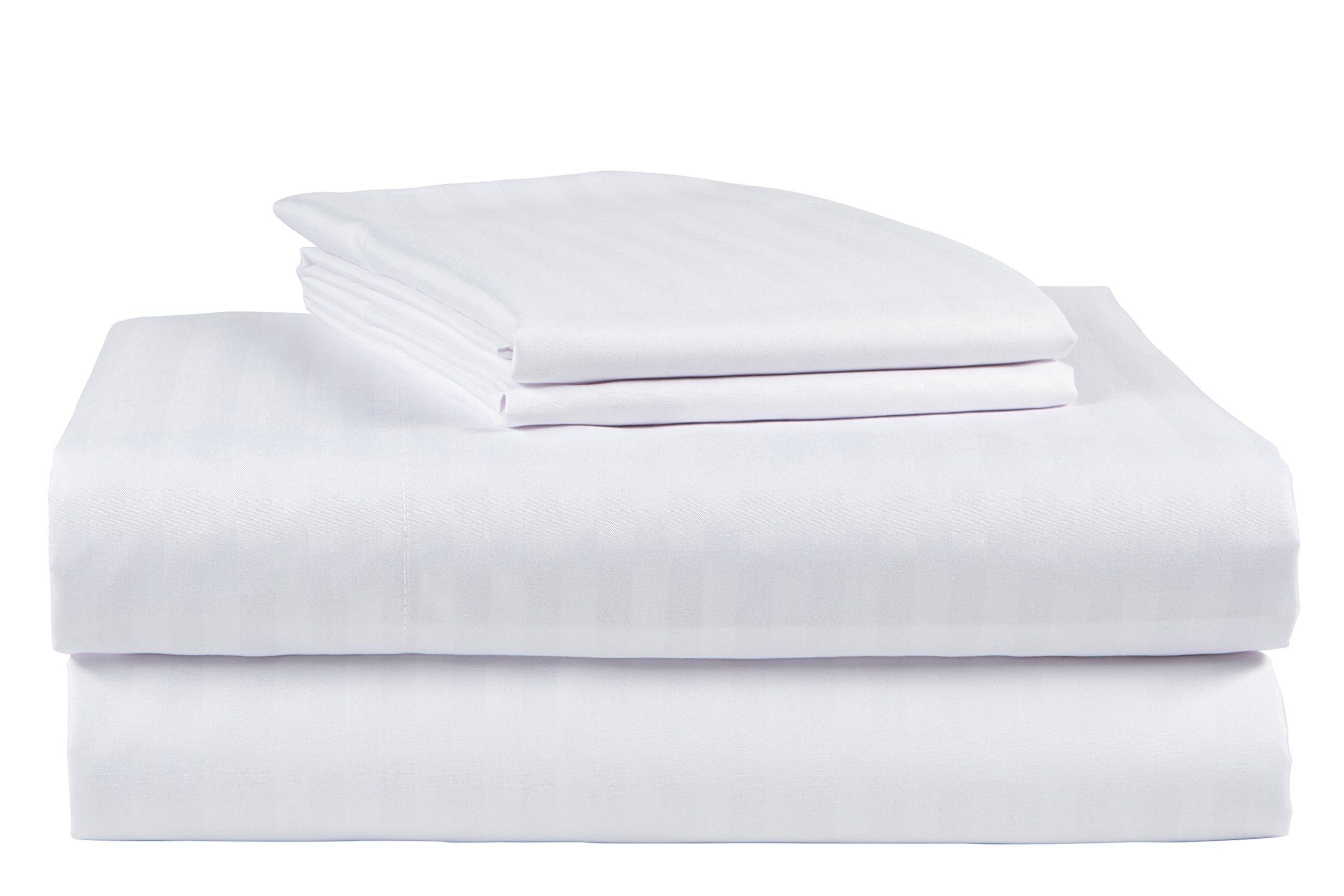 Luxury Brushed Microfiber Queen Size Bed Sheet Set - Ultra Soft Cooling Sheets with Deep Pocket - Wrinkle, Fade & Stain Resistant - Perfect for Hot Sleepers & All-Season Comfort (Queen, White)