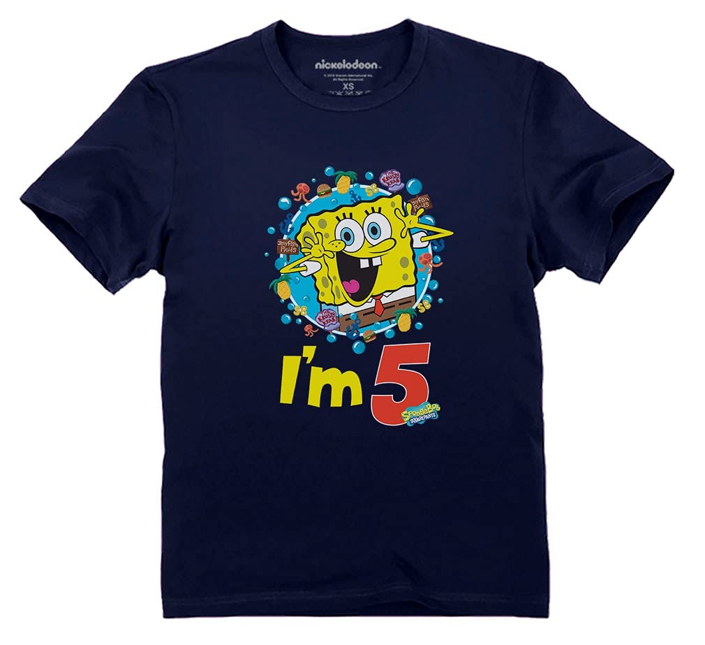 Official SpongeBob SquarePants 4th Birthday Toddler T-Shirt - 