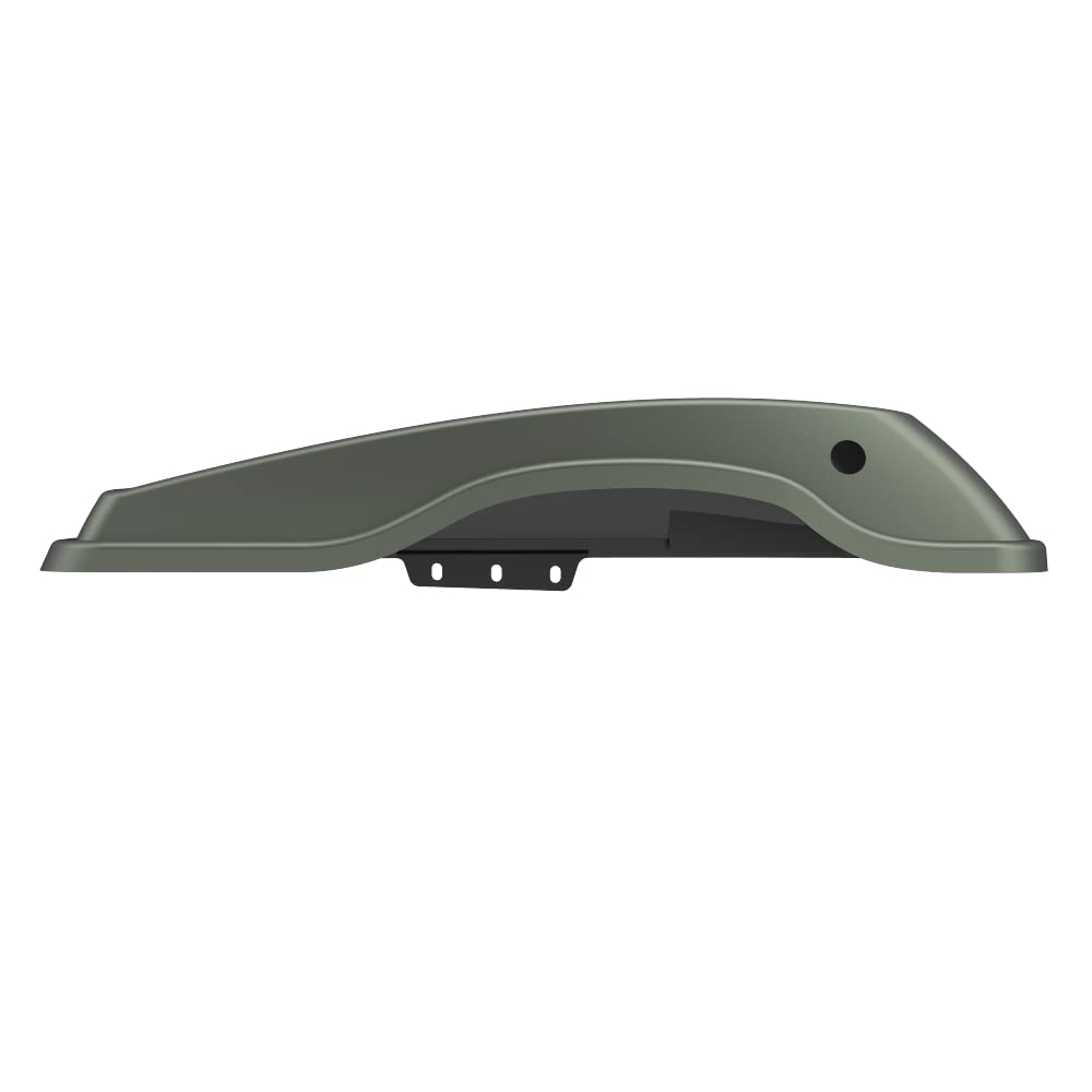 Advanblack Motorcycle Saddlebag Lids - Compatible with Harley-Davidson Touring, Road Glide, Street Glide Special, Road King (2014-2023) - Durable Replacement Covers for Enhanced Storage & Style on Long Rides