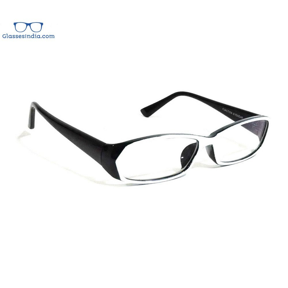 Anti-Blue Light Computer Glasses for Men & Women - White Frame with Anti-Glare Coating 2708Wh - Reduce Eye Strain for Gaming, Office Work & Screen Time