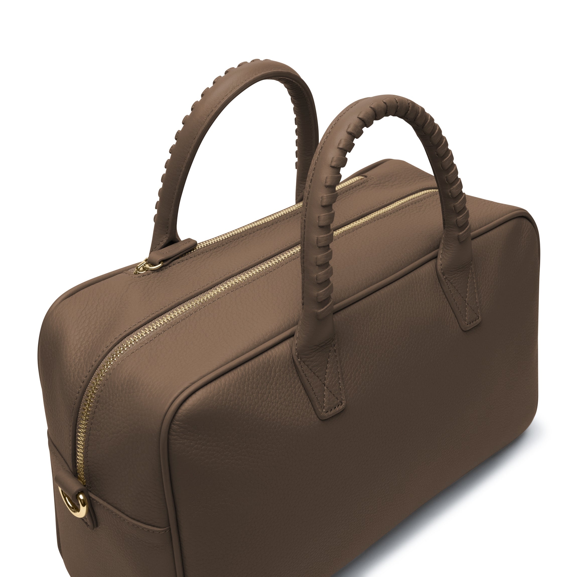 Premium Leather Park Satchel Bag in Cocoa Brown - Stylish & Durable Crossbody Purse for Women, Perfect for Work, Travel & Everyday Use