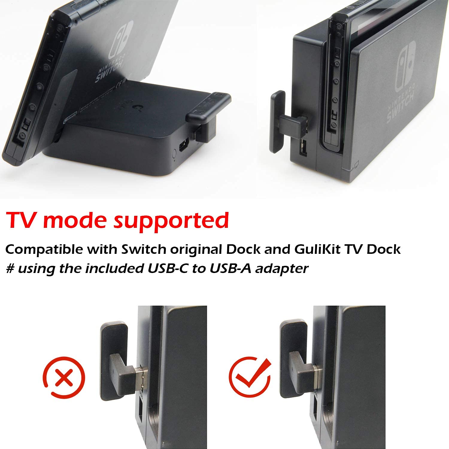 GuliKit Route Air Bluetooth Adapter for Nintendo Switch/Switch Lite, PS4, PC - Dual Stream Wireless Audio Transmitter with aptX Low Latency | Compatible with AirPods, Bluetooth Speakers & Headphones (Not for AirPods Pro 2) | Perfect for Gaming, Movies & Music Streaming