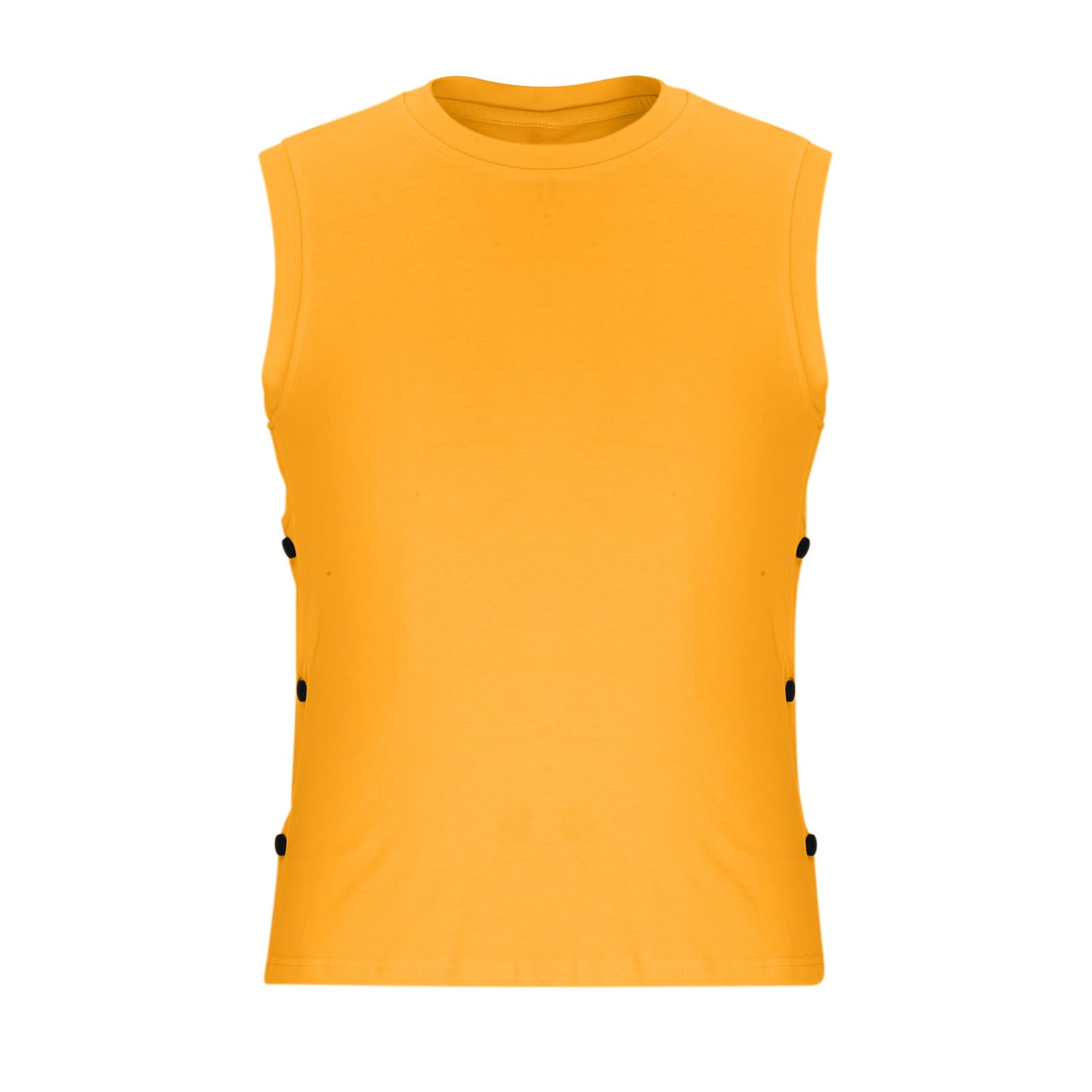 Men's Post Shoulder Surgery Tank Top - Adjustable Tear-Away Sleeveless Shirt with Side Snaps for Easy Dressing | Recovery Adaptive Clothing for Shoulder Injury & Physical Therapy | Ideal for Post-Op Care, Rehab & Daily Comfort
