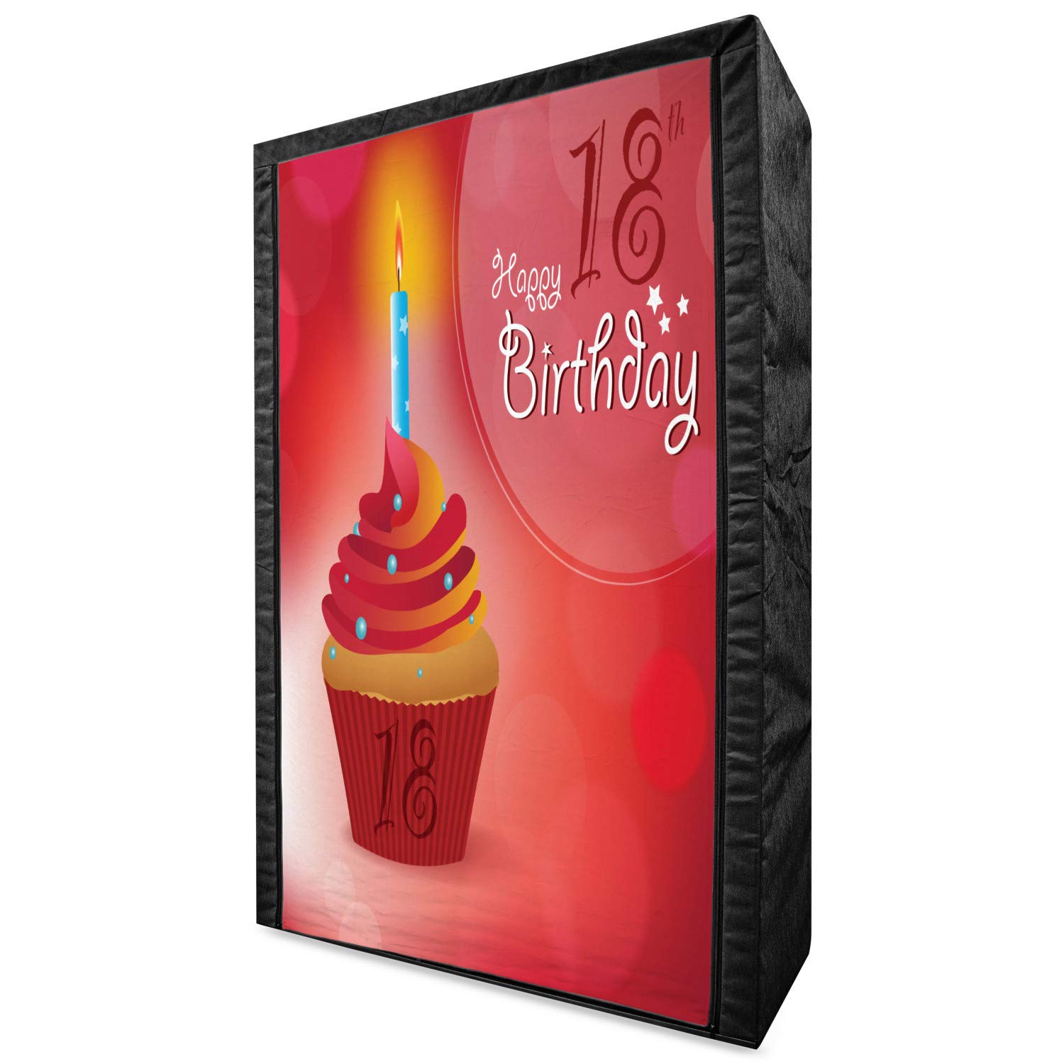 Ambesonne 18th Birthday Portable Fabric Wardrobe - 42.5