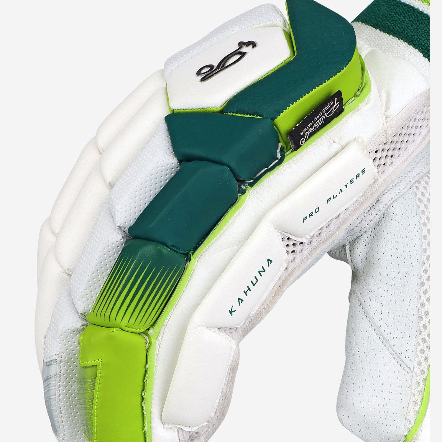 Kookaburra Kahuna Pro Players Cricket Batting Gloves - Premium Leather Protection for Cricket Batsmen - Perfect for Practice & Competitive Matches