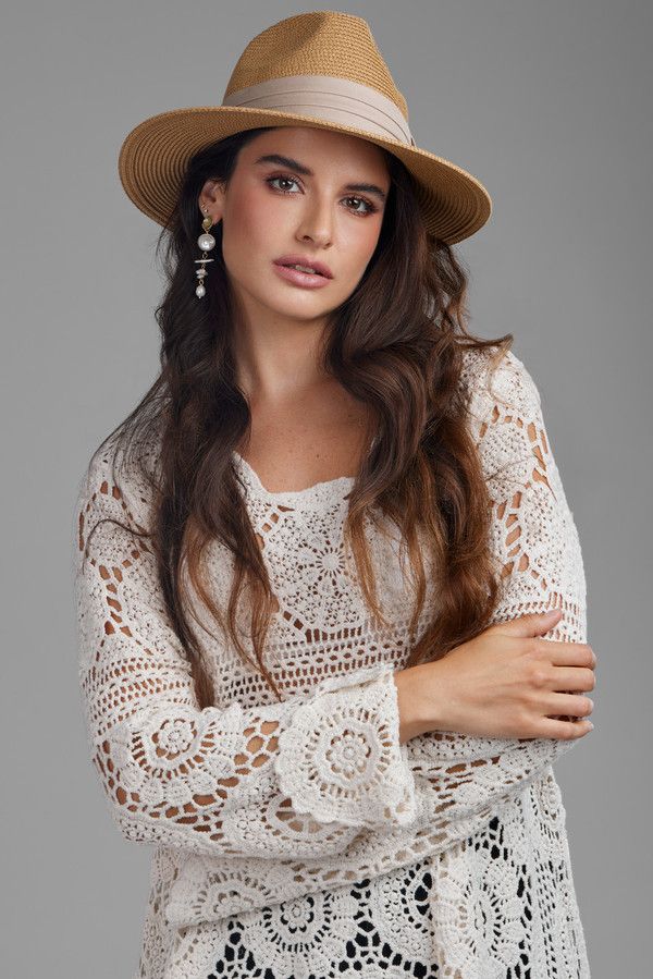 Elegant High Low Long Sleeve Crochet Cover Up - Boho Beach Dress for Women, Perfect for Summer Vacations, Pool Parties, and Resort Wear