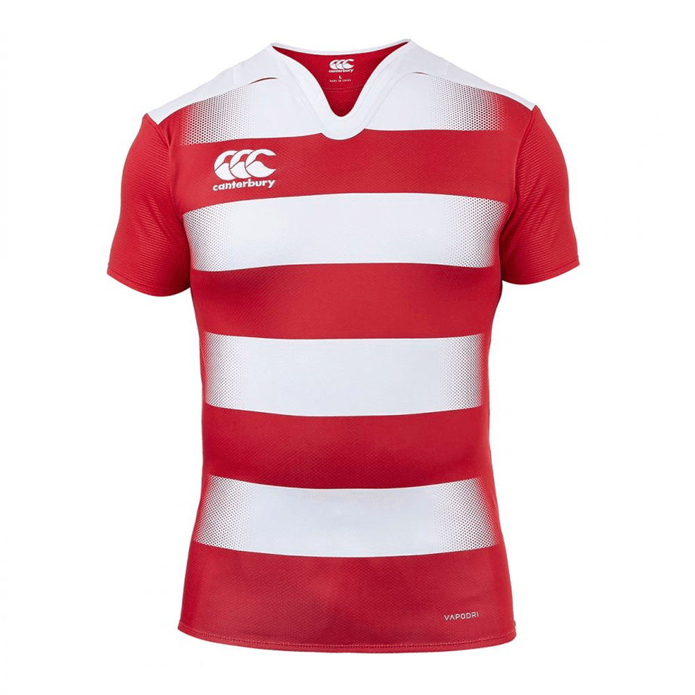 CCC Vapodri Challenge Hooped Rugby Jersey - Breathable & Moisture-Wicking Rugby Shirt for Men - Perfect for Rugby Matches, Training & Sports Events