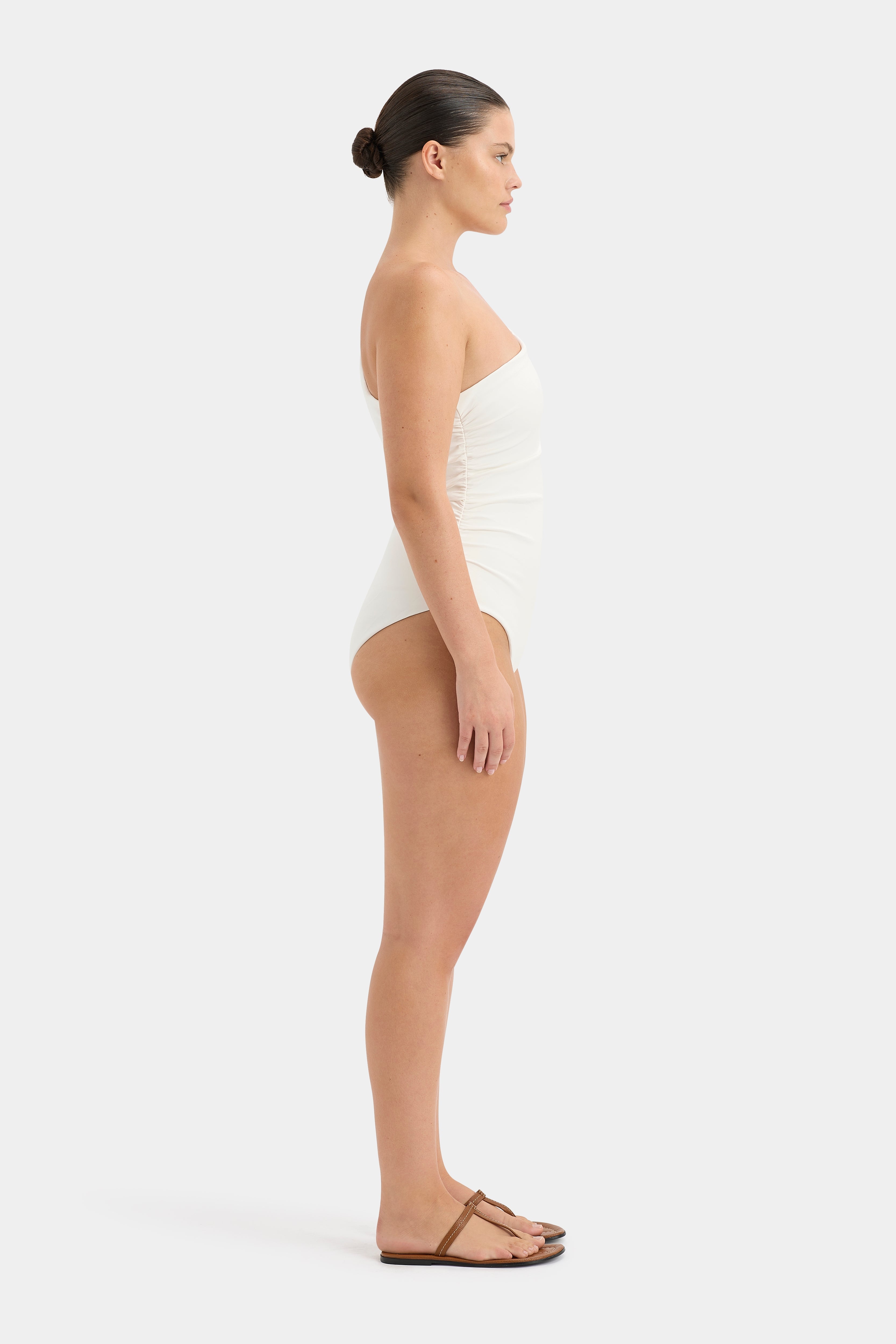 Louis One Shoulder One Piece Swimsuit - Sexy Monokini Bathing Suit for Women, Beach & Pool Party Wear