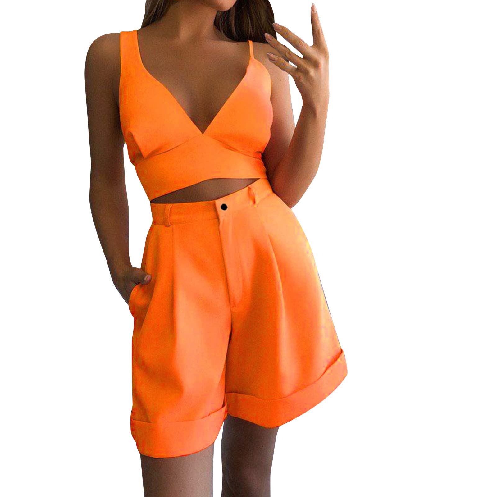 Stylish Women's 3-Piece Suit Set - Fall Winter Fashion Outfit with Jacket, Vest & Shorts | Office Wear, Party Outfit & Casual Chic | #H89