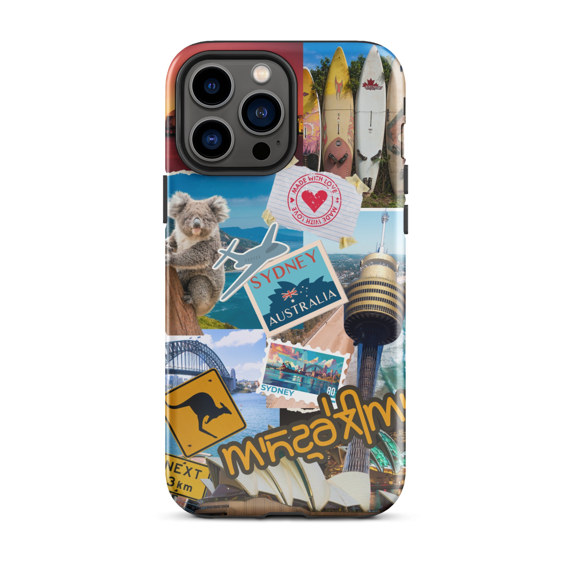 Premium Sydney Collage iPhone Case - Stylish & Durable Phone Cover for iPhone Models - Perfect for Travel, Work & Everyday Protection