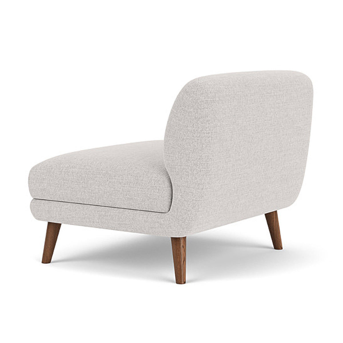 Alfred Fabric Modular Sectional Sofa (Armless) - Modern Living Room Furniture for Small Spaces & Apartments