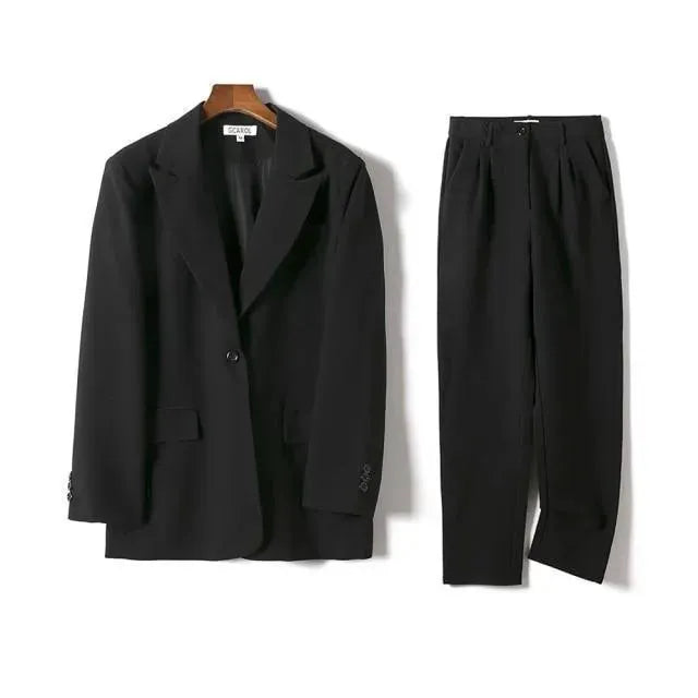 OL Style Ladies Pantsuit - Professional Women's Business Suit Set for Office Work, Job Interview & Formal Events