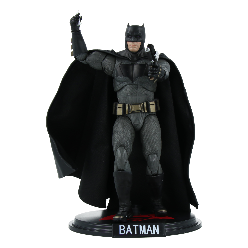Batman Standard Version Action Figure - Batman v Superman Movie Collectible for Fans & Display - Perfect for Home Decor, Office Display, and Gift Giving