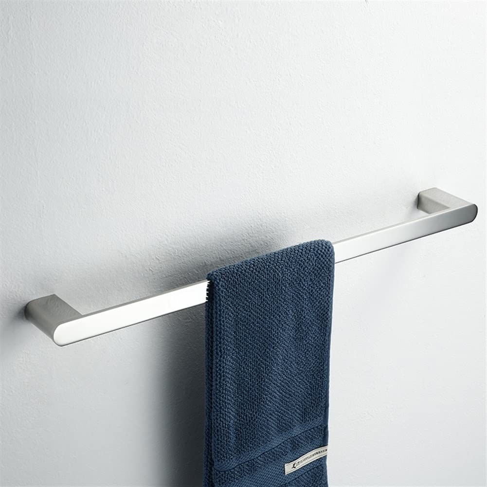 XXZY 50cm Stainless Steel Hand Towel Bar Rack - Premium 304 Bathroom Towel Holder with Single Rod - Rustproof Wall Mounted Rail for Kitchen, Bathroom & Laundry Room Organization