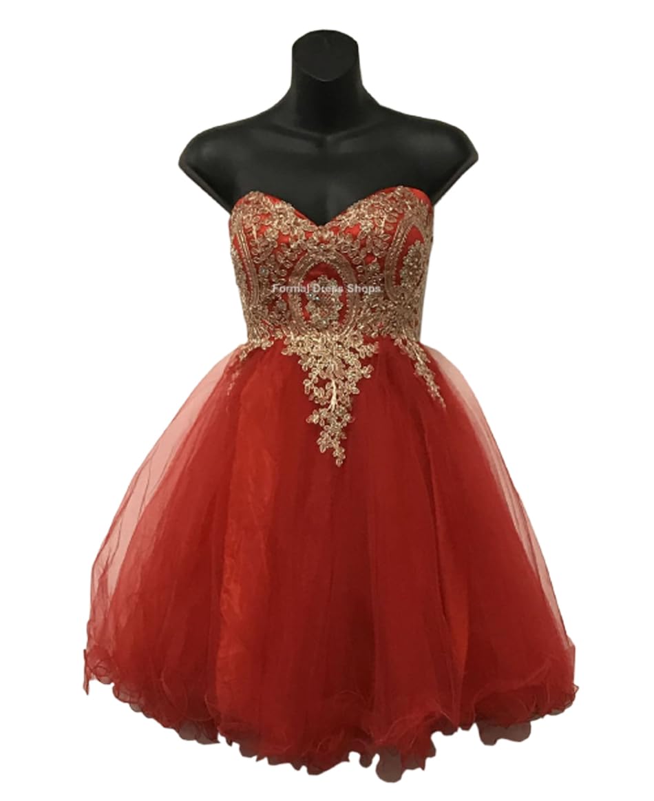Elegant Homecoming Dresses for Women 2024 - Floral A-Line Prom Gowns for Special Occasions | Perfect for Dances, Parties & Formal Events
