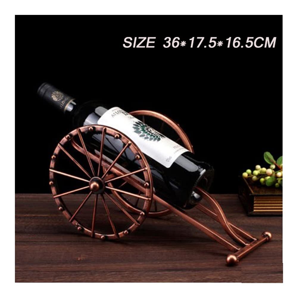 Creative Metal Wine Rack & Hanging Wine Glass Holder - Bar Stand Bracket for Wine Bottle & Glass Display - Modern Home Decor for Kitchen, Dining Room & Wine Cellar Organization