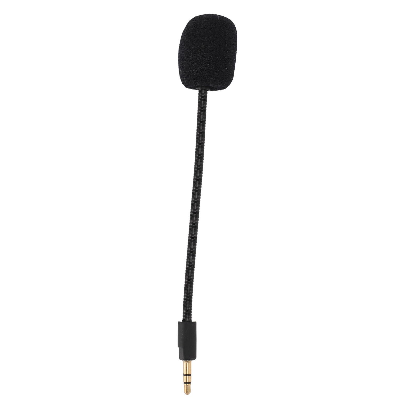 CICIGLOW Gaming Headset Microphone - Omnidirectional 3.5mm Jack with Gold Plated Plug - Professional Replacement Mic for Gaming Headsets - Perfect for PC, PS4, Xbox & Streaming