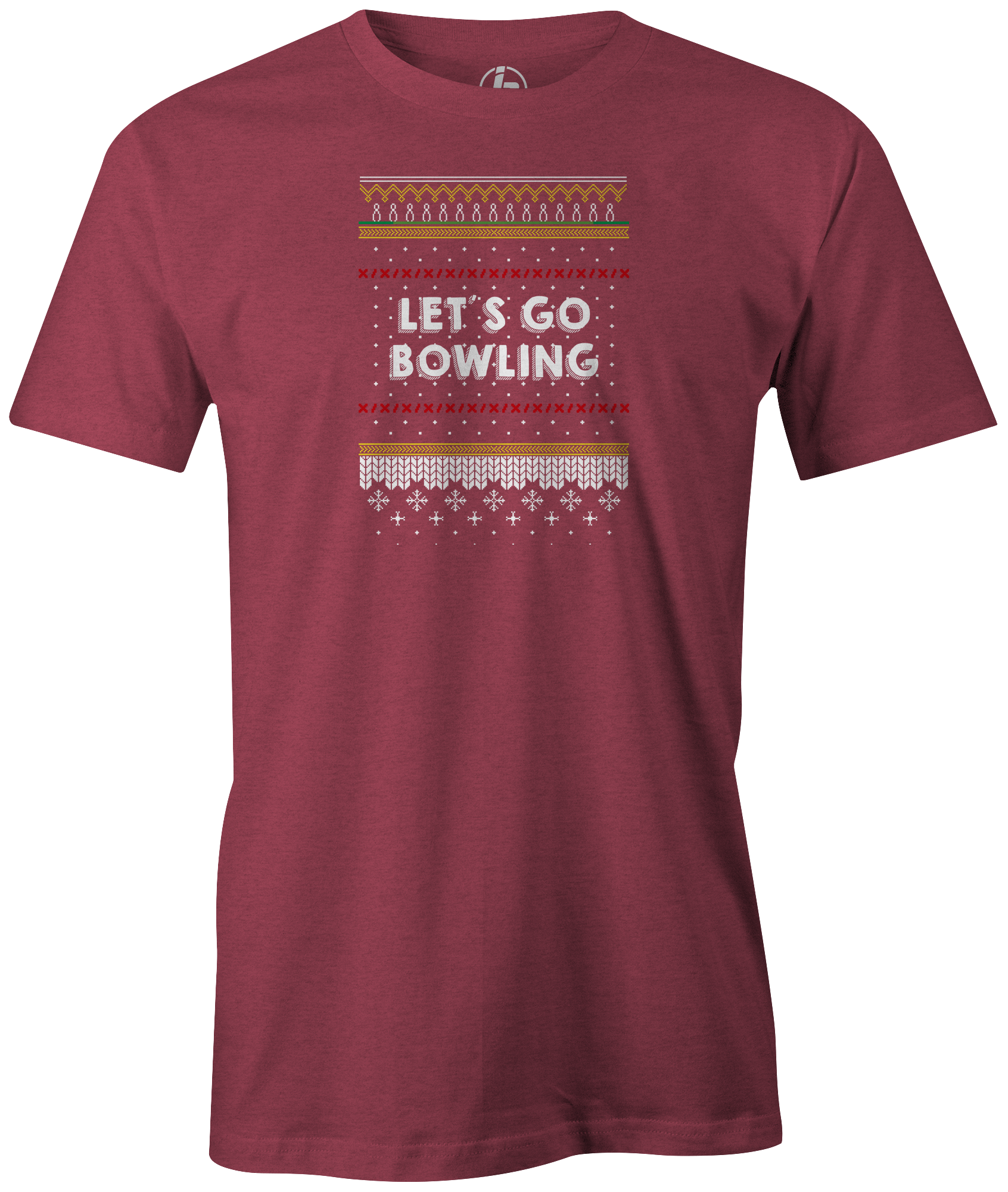 Let's Go Bowling Holiday T-Shirt - Funny Bowling Gift Tee for Men & Women - Perfect for Bowling Parties, League Games & Casual Wear