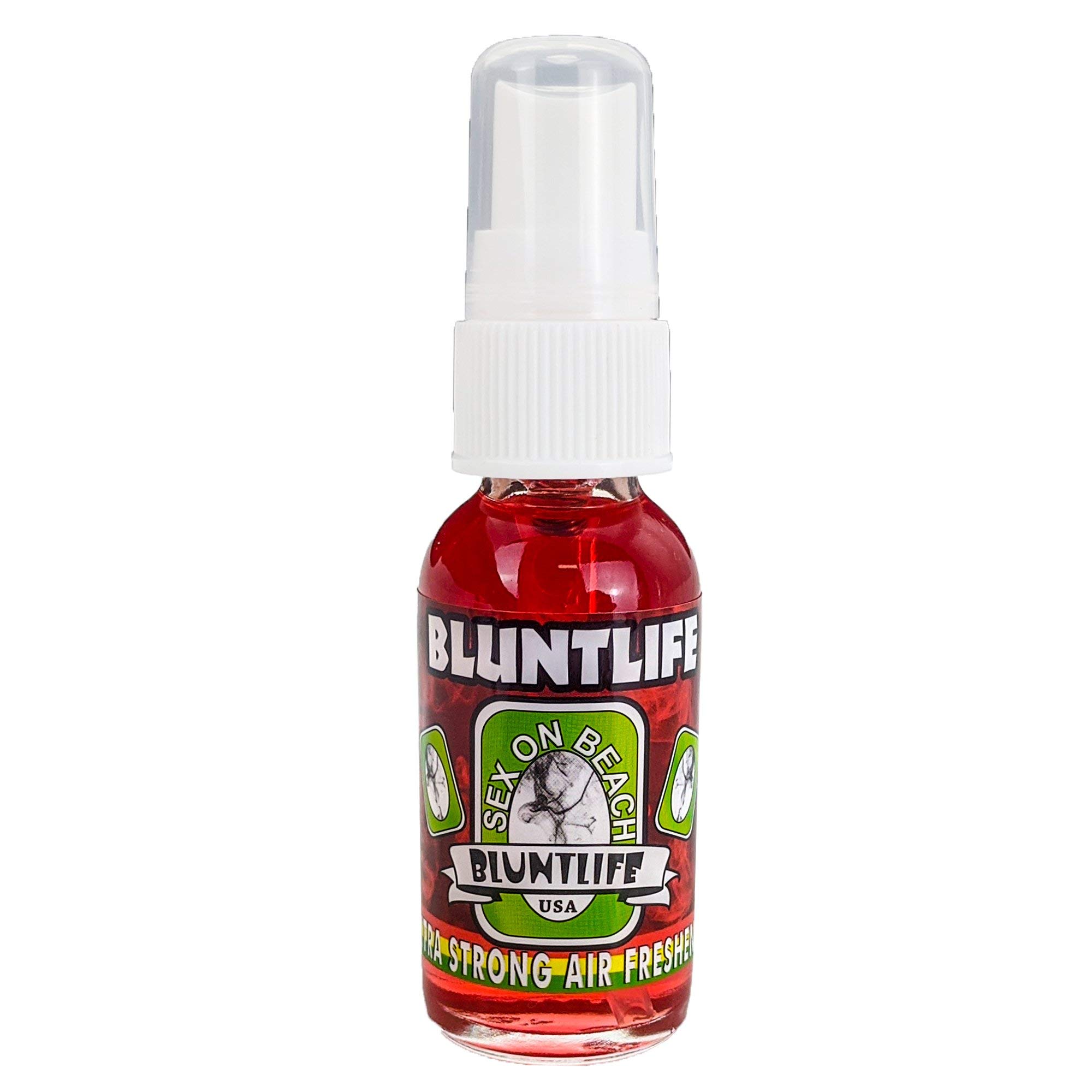 BluntLife Air Freshener Spray 1.0 oz - Long Lasting Fragrance for Home & Car | Choose Your Scent (Sex On The Beach) | Eliminates Odors in Bedrooms, Bathrooms & Offices