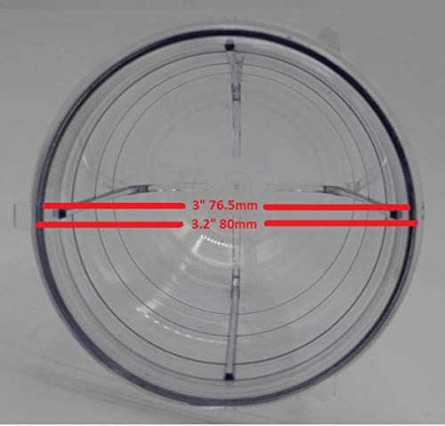 Replacement Cross & Flat Blades Assembly with Gasket for Magic Bullet Blenders MB-1001/MB-1001B/MBR-1101/MBR-1701/MBR-1702/MBR-0301 - Perfect for Smoothies, Shakes & Food Prep