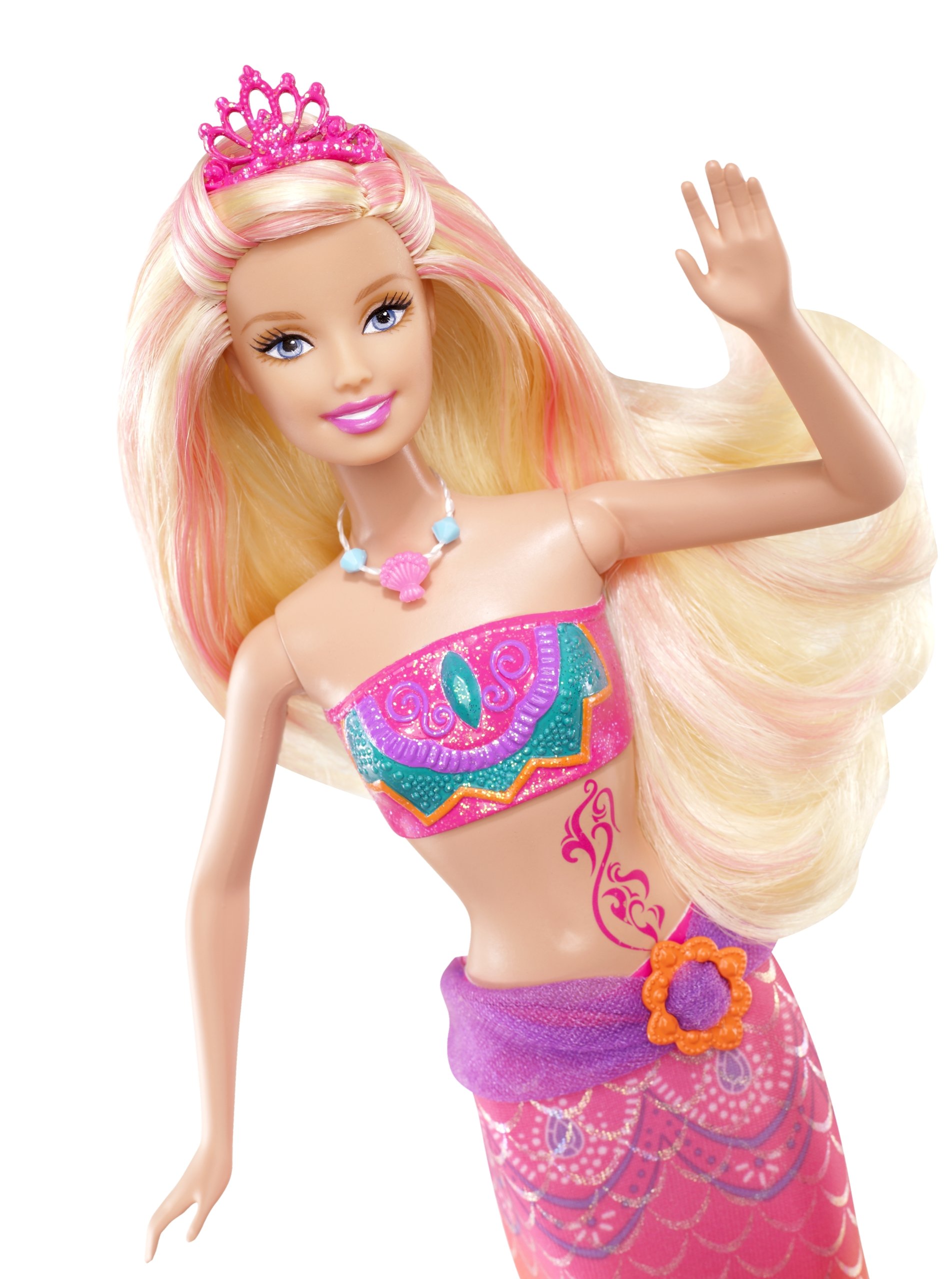 Barbie in A Mermaid Tale 2 Merliah Transforming Doll - Magical Mermaid Toy for Kids with Color-Changing Tail | Perfect for Pretend Play, Birthday Gifts & Collectibles