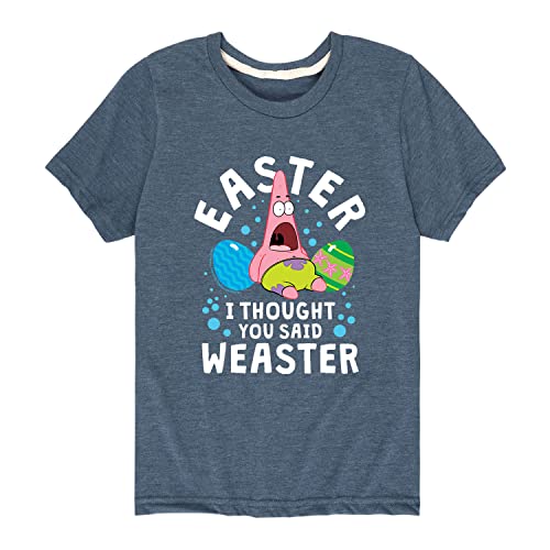 I Thought You Said Weaster - Heather Blue
