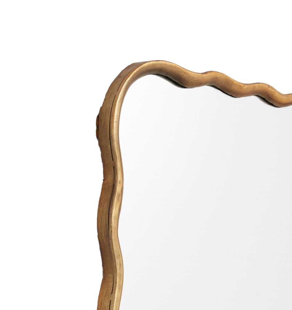 Jemima Bronze Wall Mirror - Elegant Home Decor for Living Room, Bedroom & Entryway
