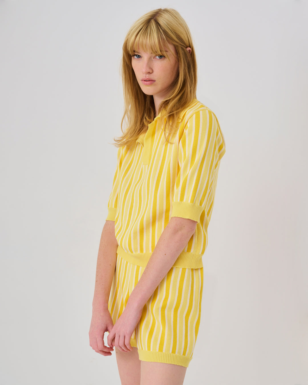 Xiringo Polo Shirt for Men - Soft Cotton Yellow Casual Tee - Perfect for Summer Outings & Beach Vacations
