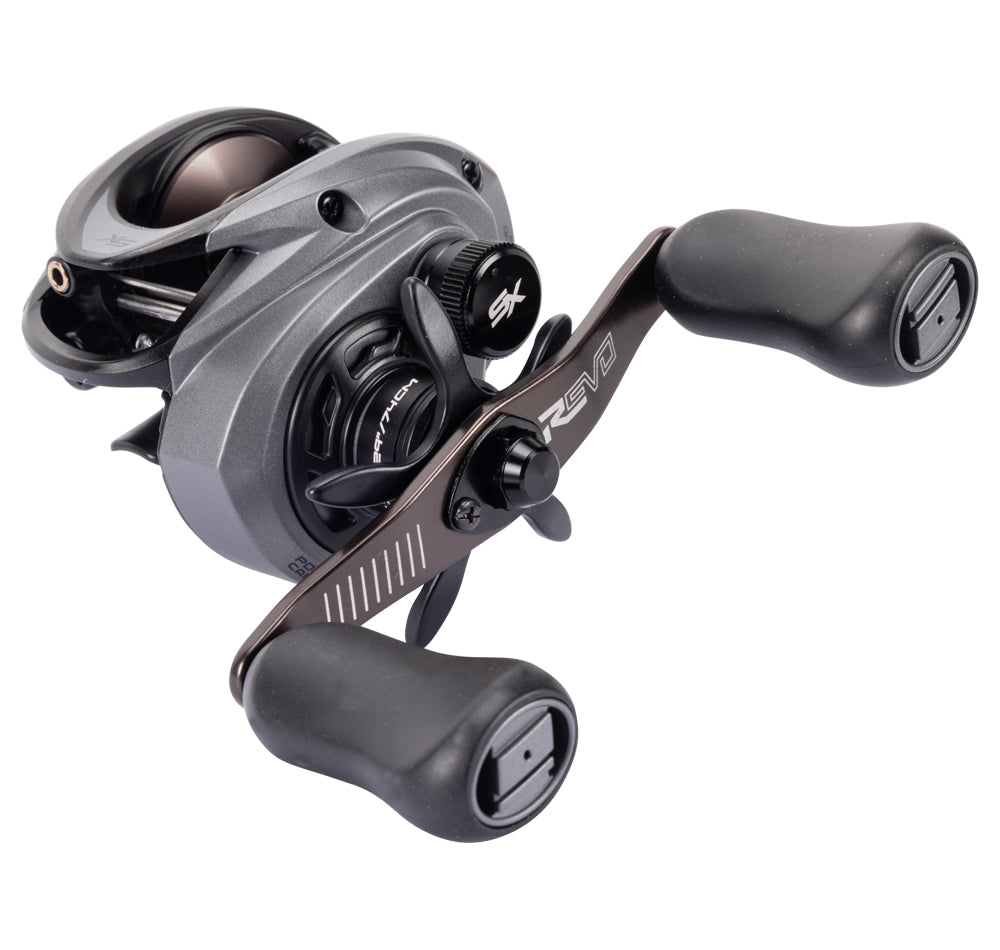 Abu Garcia Revo 5 SXLP Low Profile Baitcasting Fishing Reel - Lightweight & Smooth for Bass, Walleye & Freshwater Fishing