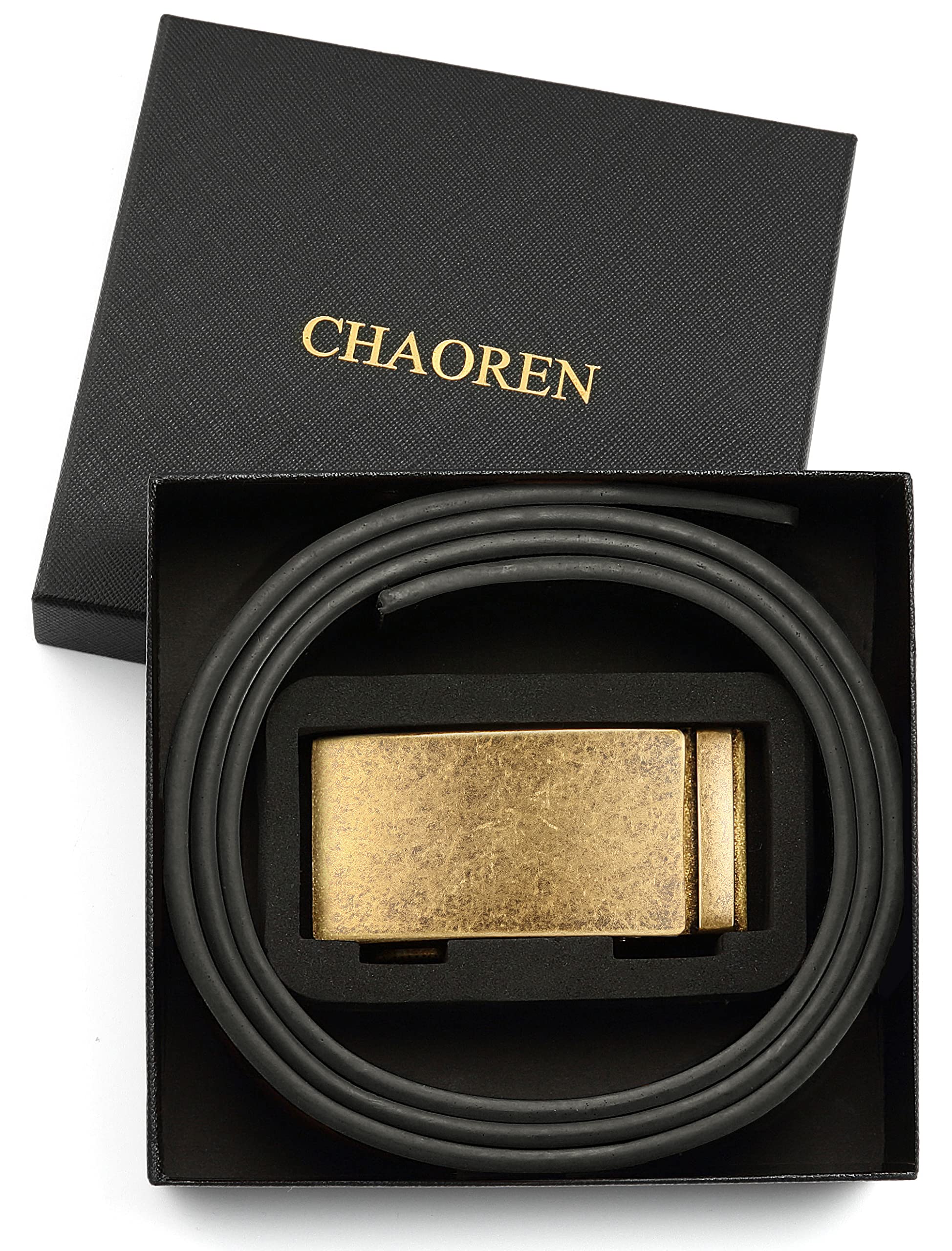 CHAOREN Men's Ratchet Belt - 1 3/8