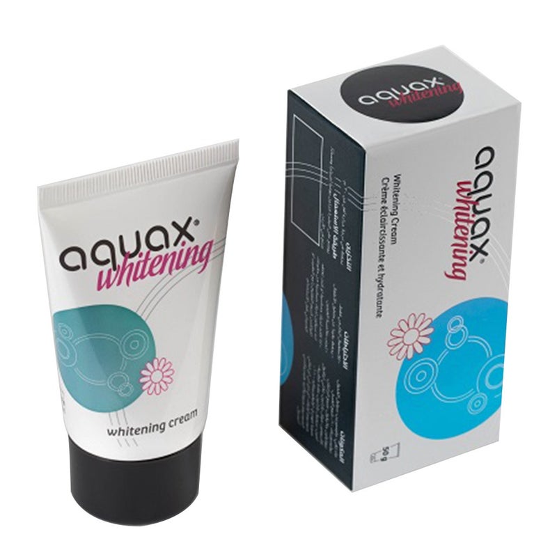Derma Pella Aquox Whitening Cream 50g - Brightening Face Moisturizer for Dark Spots & Uneven Skin Tone | Day & Night Use for Glowing Complexion