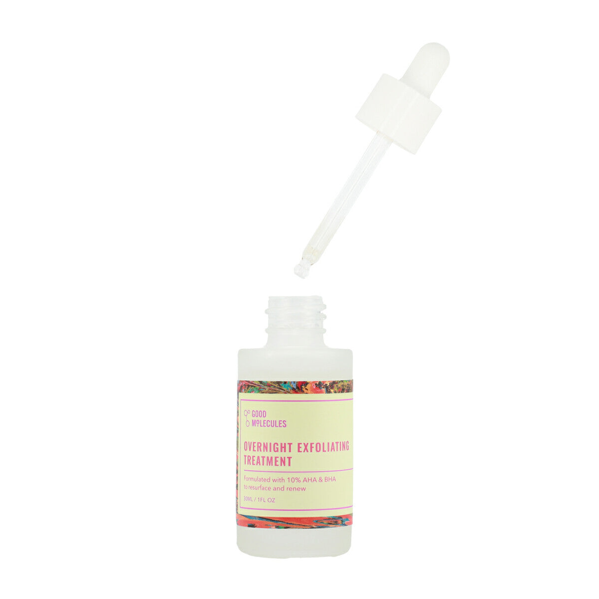 Overnight Exfoliating Treatment 30ml - Gentle Face Peel for Glowing Skin | Perfect for Nighttime Skincare Routine & Acne-Prone Skin