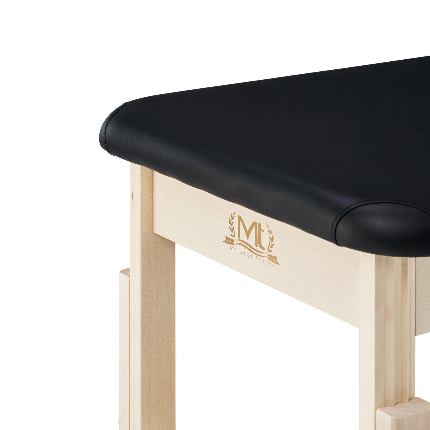 Professional Master Massage 28 Harvey Treatment™ Stationary Massage Table - Black for Home Spa, Physical Therapy & Relaxation