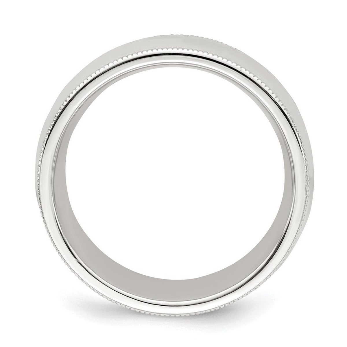 925 Sterling Silver Millgrain Comfort Fit Wedding Band Ring for Women & Men - Size 4-12, Durable Everyday Jewelry for Anniversary, Engagement & Gift Giving