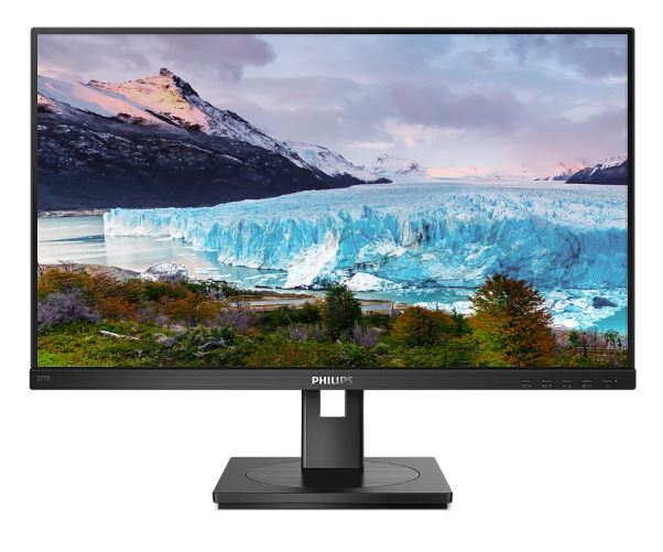 Philips 275S1AE 27 Inch Full HD IPS Monitor - 75Hz Refresh Rate, VESA Mountable, Ultra-Thin Bezels for Home Office, Gaming & Entertainment