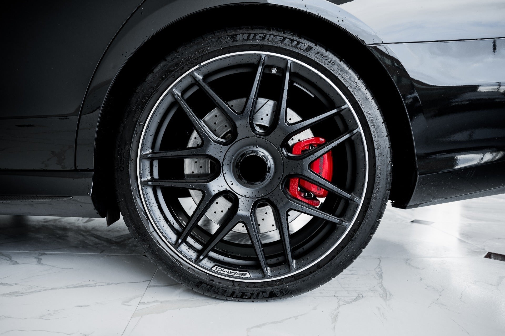 20 Inch Alloy Wheels for Mercedes Benz C250 C300 C350 C400 CL550 CL63 CL65 CLS55 CLS550 E350 E55 E550 E63 GLC300 GLE350 S500 S550 S580 S600 S63 S65 - Perfect for Luxury Car Upgrades & Performance Enhancement