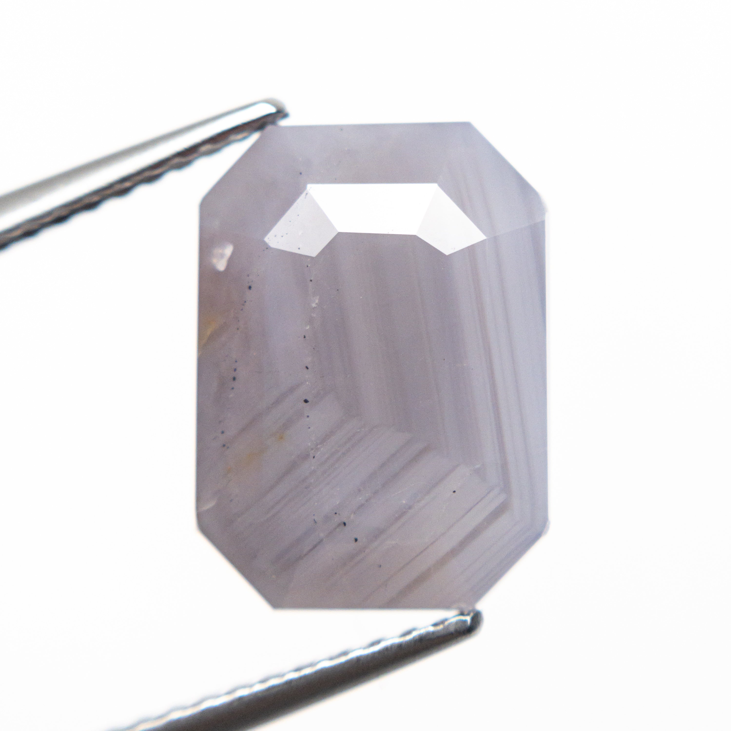 9.59ct Natural Blue Sapphire Gemstone - 12.27x9.01x7.91mm Step Cut Rectangle with Beveled Corners for Jewelry Making, Engagement Rings & Fine Collections