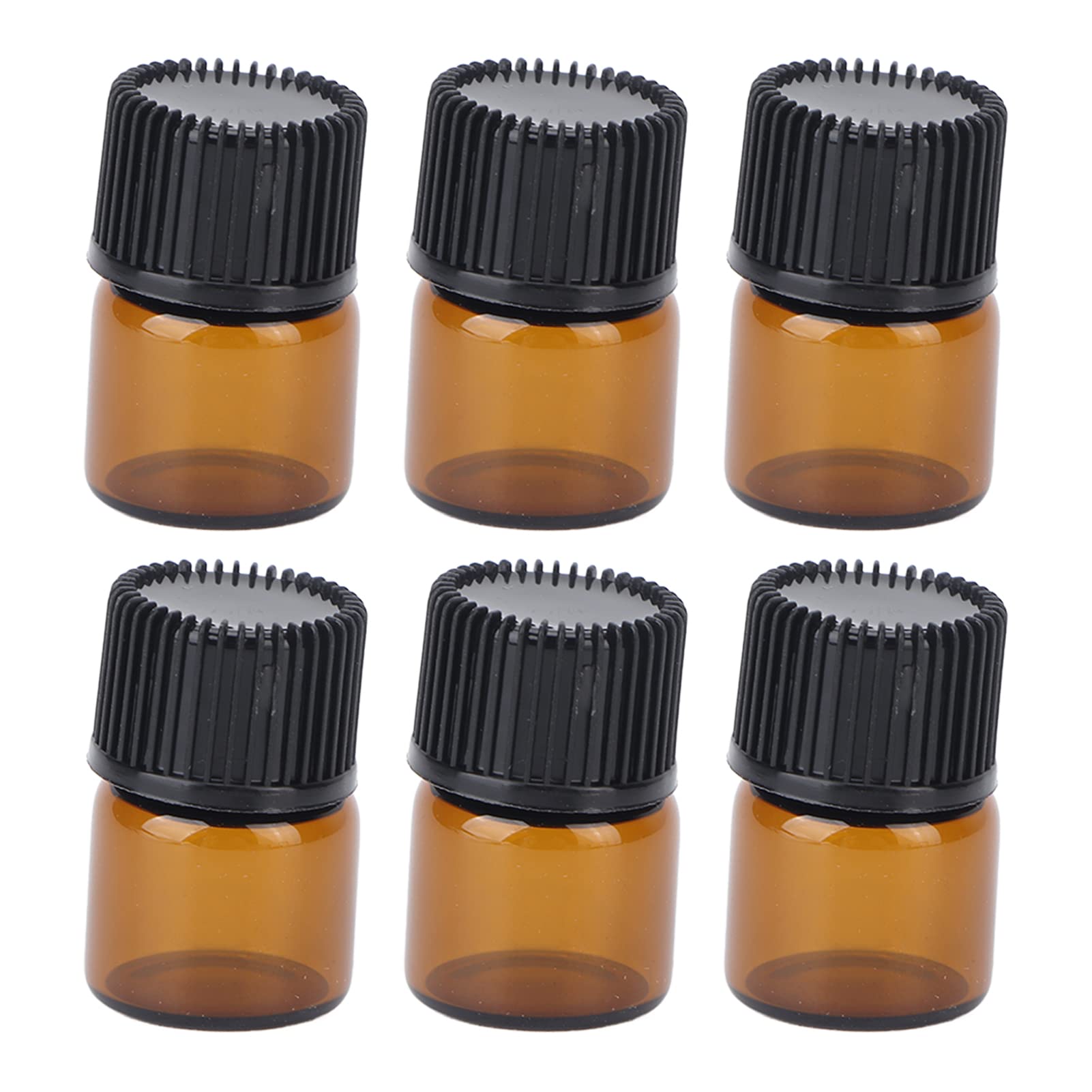 100 Pack 3ml Empty Essential Oil Bottles - Leak Proof, Durable Glass Perfume & Cologne Bottles for DIY Aromatherapy, Travel, Gifts & Refills