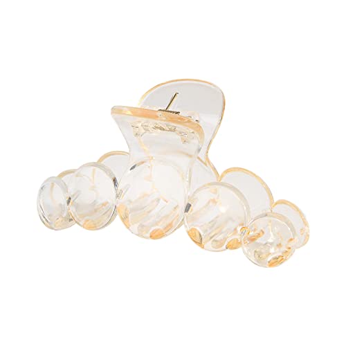 9 Colors Non-Slip Large Hair Clips for Women - Tortoise & Solid Colors - Strong Hold for Thick & Thin Hair - Perfect for Work, Gym & Everyday Hairstyles (One Size)