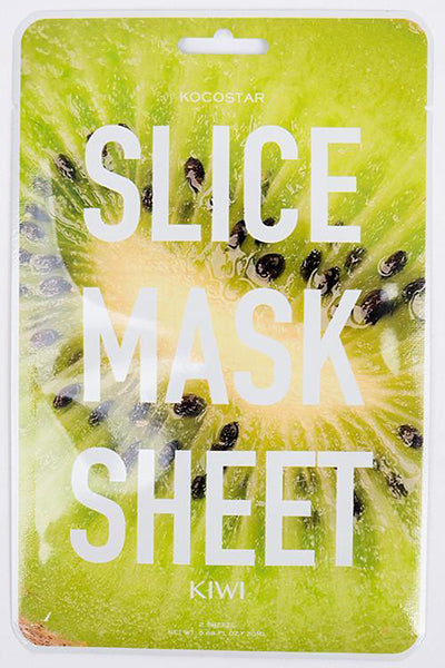 KIWI SLICE MASK SHEET - Hydrating Facial Sheet Mask with Natural Kiwi Extract for Glowing Skin | Perfect for Daily Skincare Routine & Spa Night