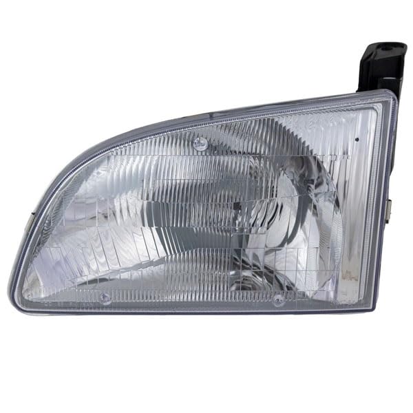 98-00 Toyota Sienna Halogen Headlight Assembly - Left Driver Side with Bulb Replacement | Perfect for Night Driving & Foggy Conditions