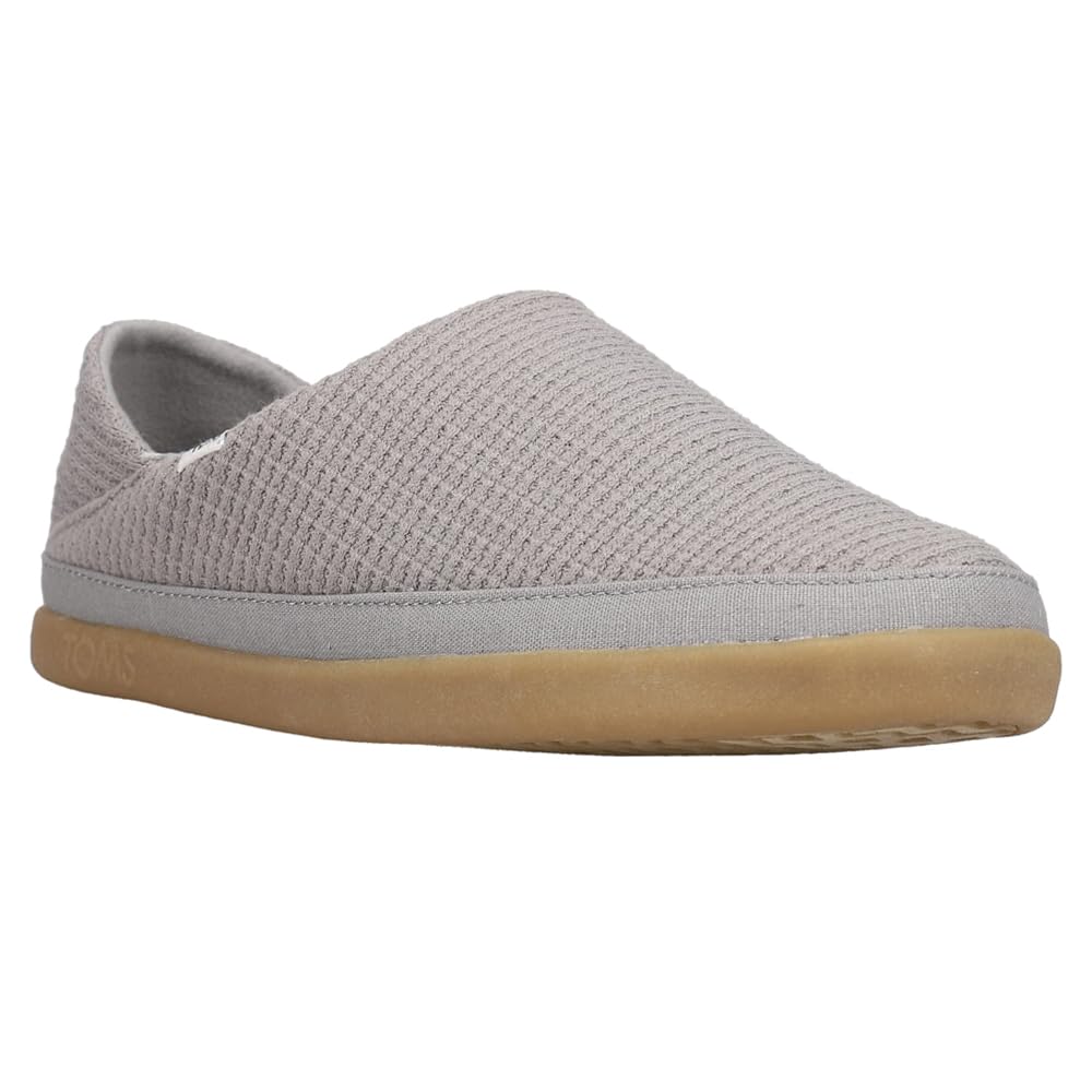 TOMS Women's Ezra Waffle Knit Clog Slippers - Comfortable House Shoes for Women, Cozy Indoor/Outdoor Slippers for Home, Lounge & Backyard Wear