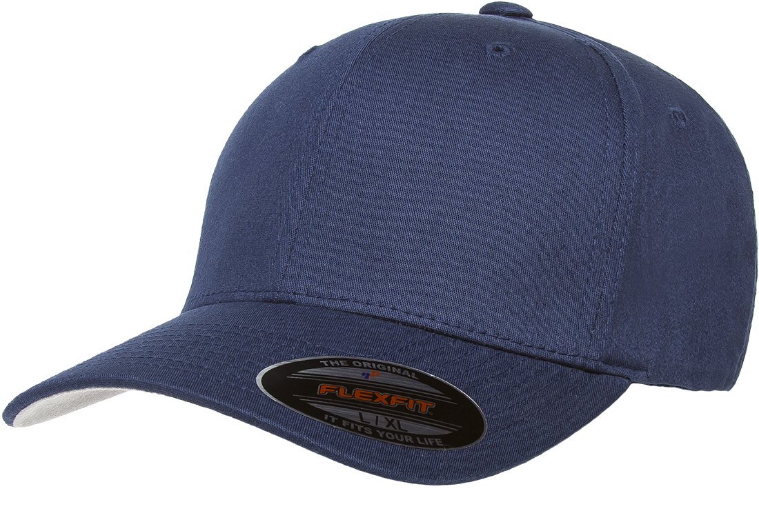 Flexfit Men's 5001 Baseball Cap - Adjustable Snapback Hat for Men - Comfortable Cotton Twill Design - Perfect for Outdoor Sports, Casual Wear & Sun Protection