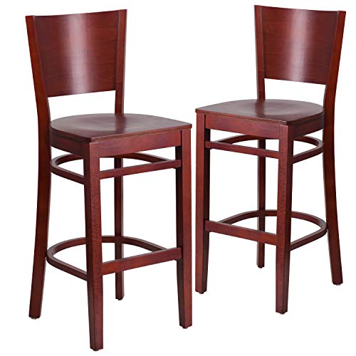 Mahogany Wood Seat/Mahogany Wood Frame