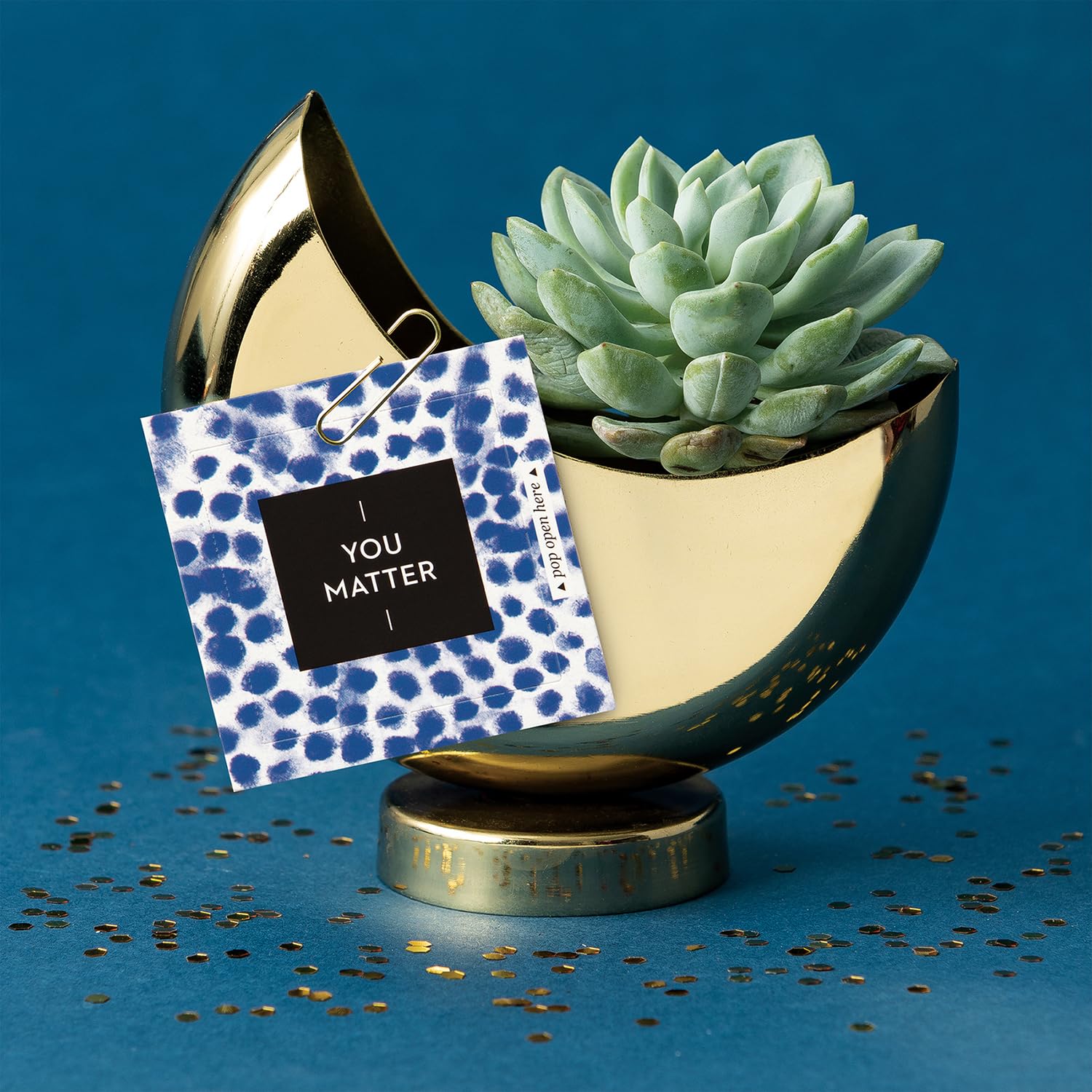 ThoughtFulls Pop-Open Greeting Cards - 30 Inspirational Message Cards with Unique Designs (You Matter Collection) - Perfect for Birthdays, Thank You Notes & Encouragement Gifts