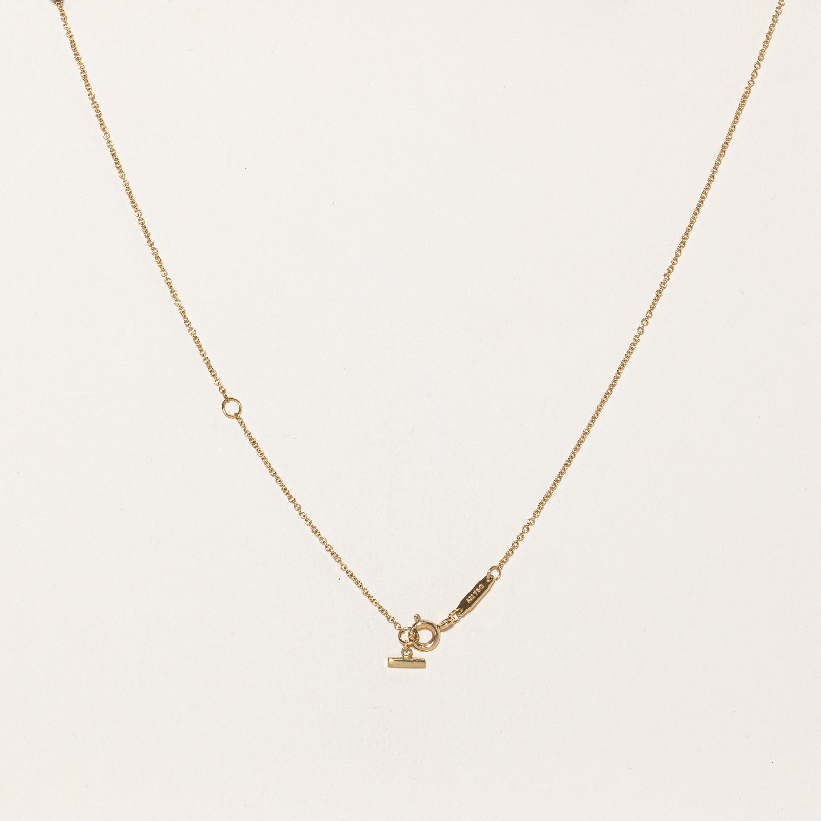 Tiffany & Co T Smile Pendant Necklace - 18K Gold Large Size | Elegant Jewelry Gift for Women | Perfect for Anniversaries, Birthdays & Special Occasions