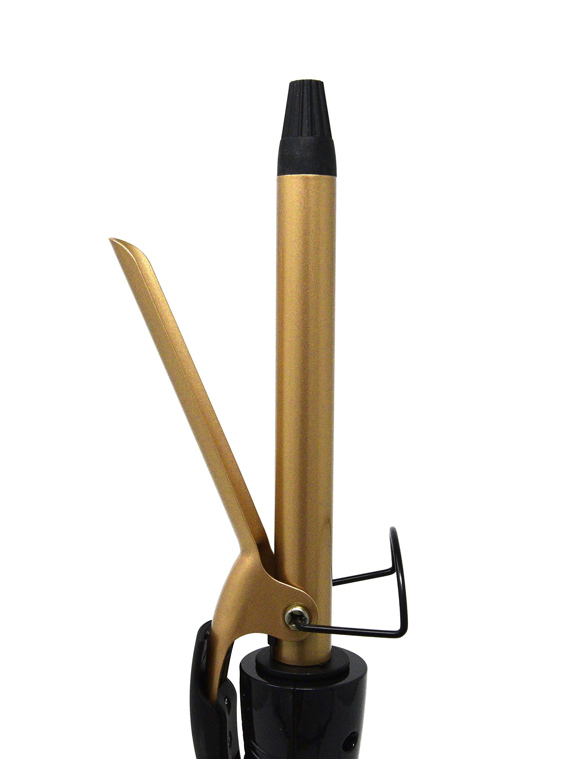 Tyche Professional 5/8 Inch Ceramic Curling Iron - Salon-Grade Hair Styling Wand for Smooth Curls & Waves at Home or Salon