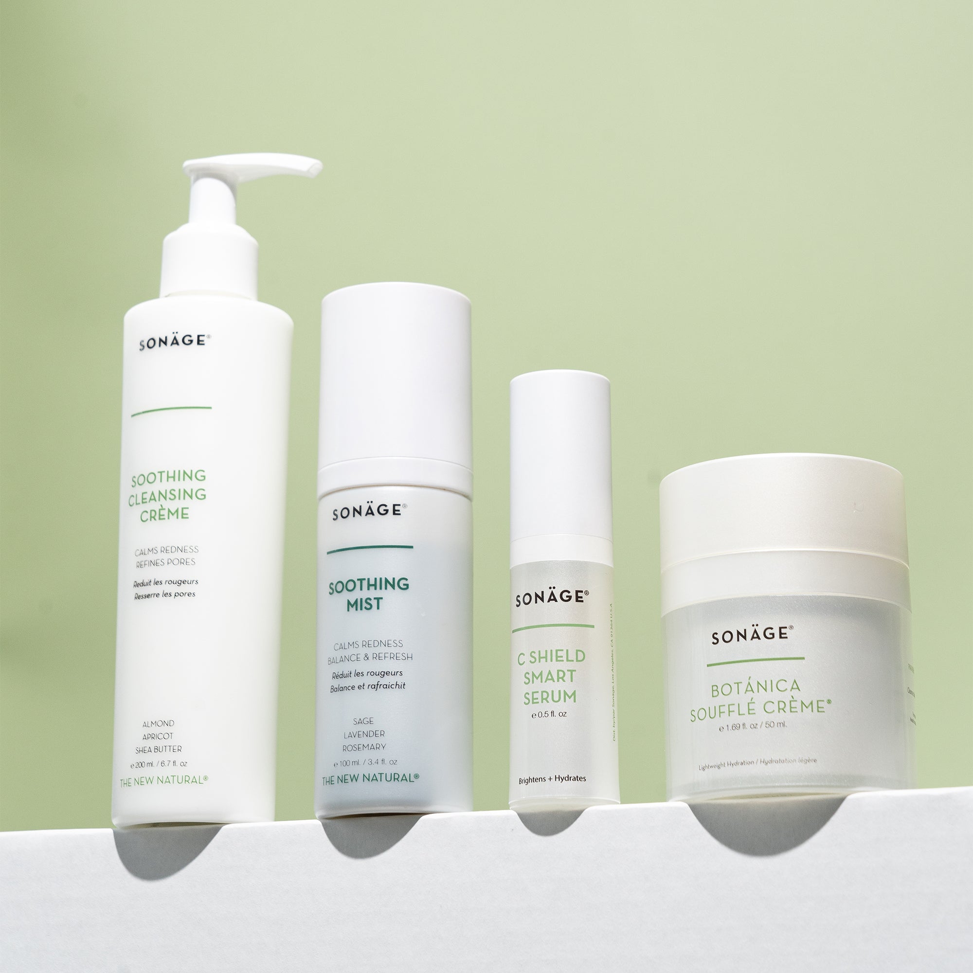 **Gentle Skin Care Kit for Sensitive Skin - Hypoallergenic & Soothing Facial Cleanser, Moisturizer & Serum Set - Perfect for Daily Use & Post-Treatment Care**