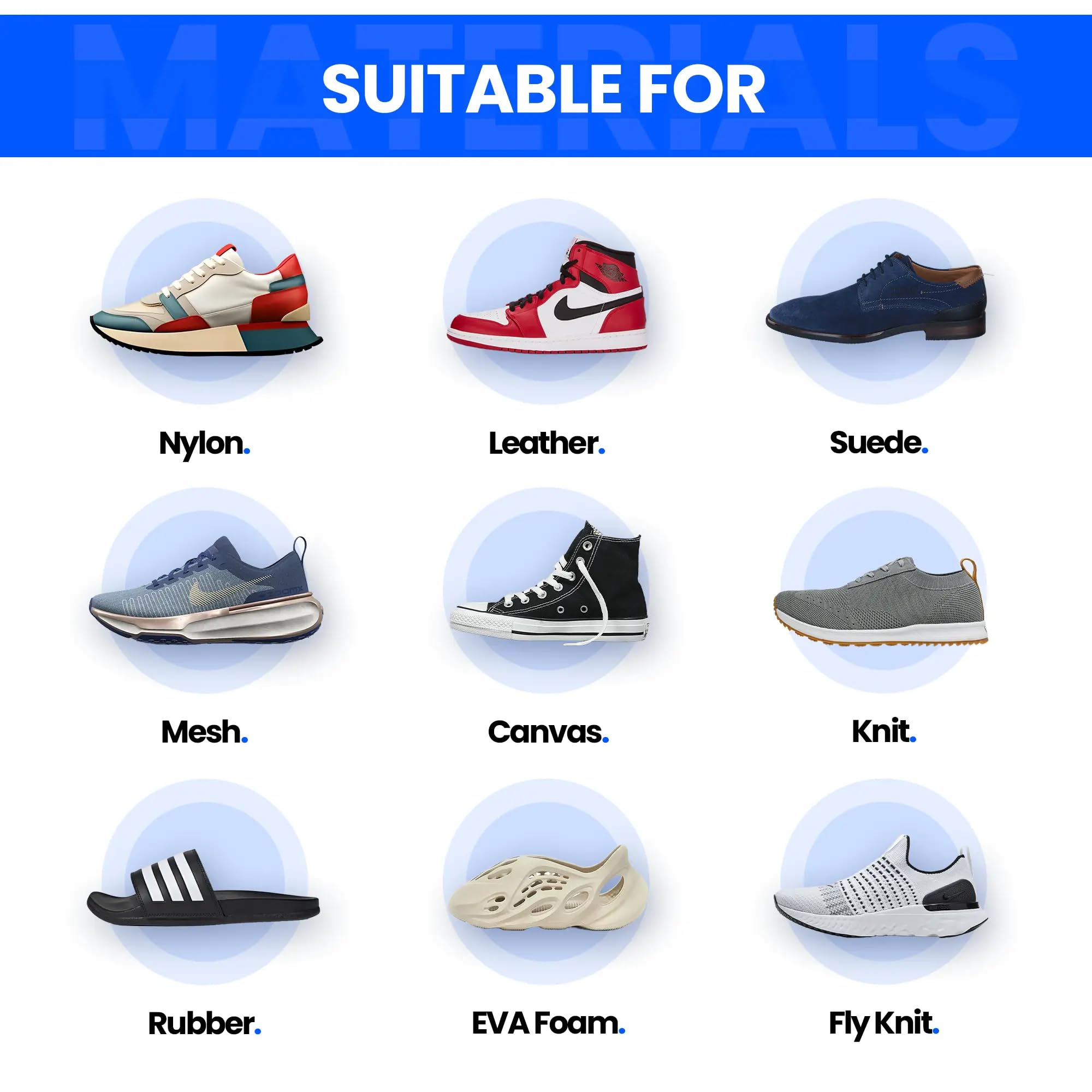 NEATKIX Instant Shoe Cleaner Foam - 150ML Sneaker Cleaning Kit for Sports, Leather, Canvas & Suede | Quick & Easy Shoe Care Solution | Perfect for Gym, Work & Everyday Wear | Removes Stains & Restores White Shoes